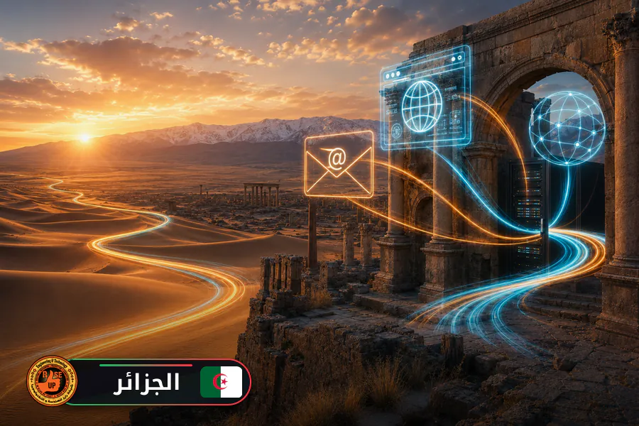 شركة بريد وانشاء بريد الكتروني في الجزائر