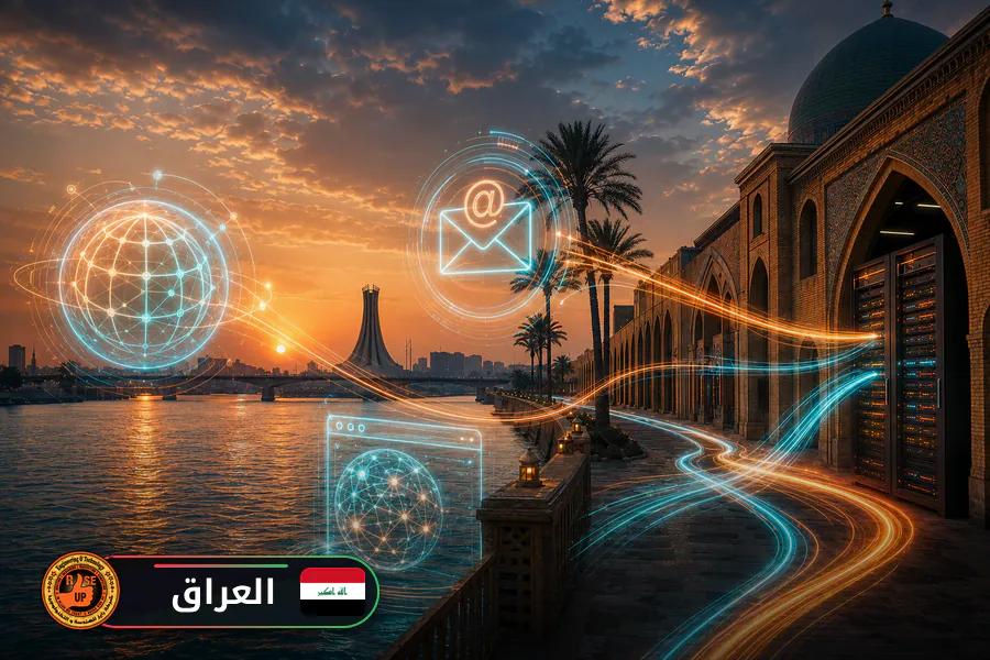 شركة بريد وانشاء بريد الكتروني في العراق