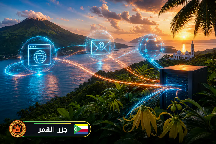 شركة بريد وانشاء بريد الكتروني في جزر القمر