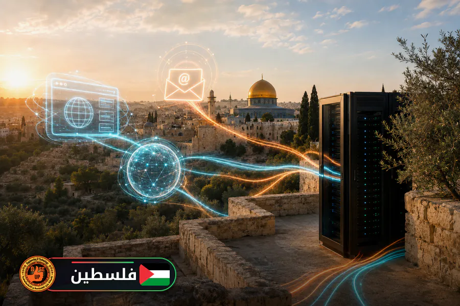 شركة بريد وانشاء بريد الكتروني في فلسطين